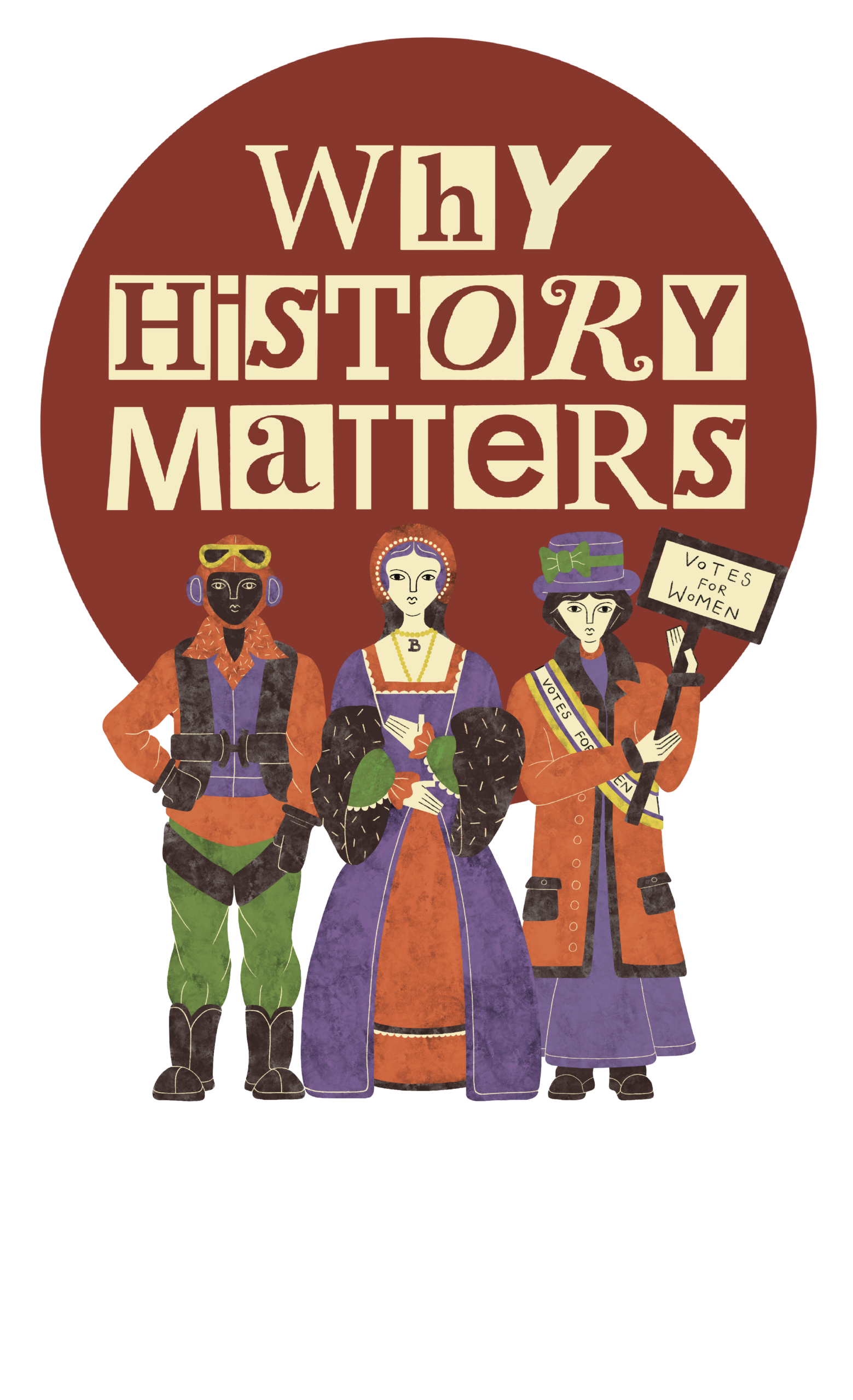Why History Matters logo and figures